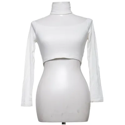 Crop top (Bt9040n) från Naked Wardrobe Elastan, Viskos