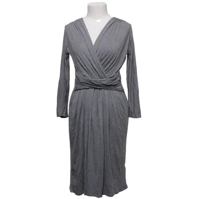 Wrap dress (Gray) from DKNY Elastane, Lyocell