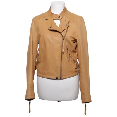 Bikerjacka (MILE LEATHER JACKET) från Just Female Skinn, Polyester