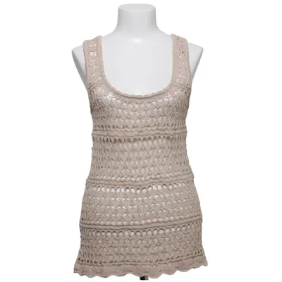 Tanktop (Beige) van Wet Seal Acryl, Katoen