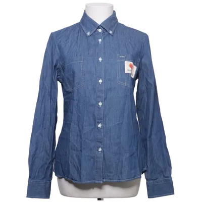Denim blouse (Blauw) van James Harvest Katoen