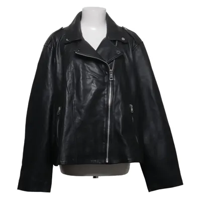 Bikerjack (Zwart) van Mango Leer, Polyester