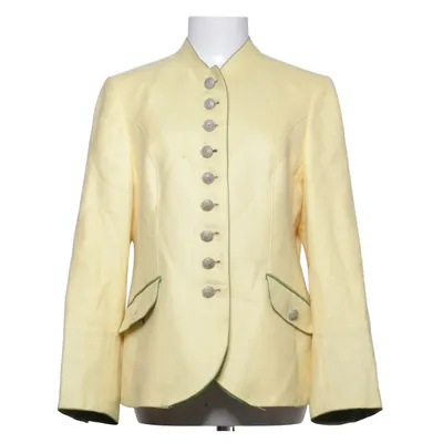 Blazer (Geel, Groen) van Steinbock Linnen, Zijde, Wol
