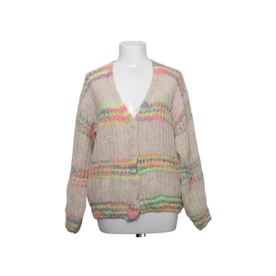 Cardigan (Beige, Multicolored) from Mioni Italia Acrylic, Mohair, Polyamide