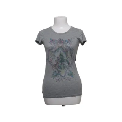 T-shirt (Grijs) van Schumacher Katoen