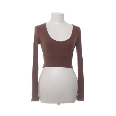 Crop top (Brown) from Shein Polyester