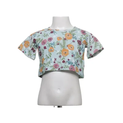 T-shirt (Bleu, Multicolore) de Waschbär Élasthane, Coton biologique