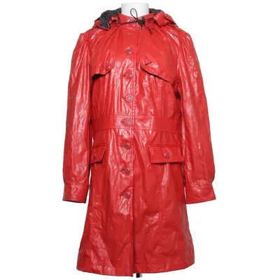 Coat (Red) from Just in Case Polyester, Polyurethane