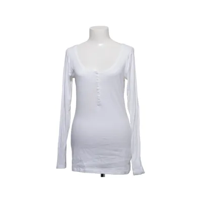 Henley T-shirt (Beige) fra H&M Basic Bomuld, Elastan