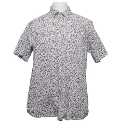 Chemise à manches courtes (Blanc, Multicolore) de Jack's Sportswear Coton, Élasthane