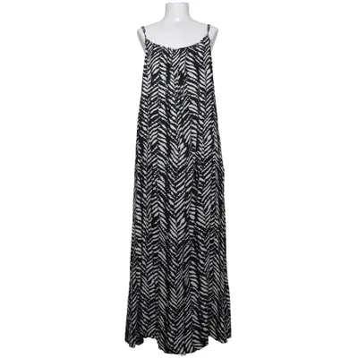 Maxi jurk (Zwart, Wit) van Stella Forest Viscose