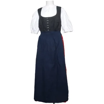 Dirndl (Blå, Rød, Hvid, Sort) fra Wenger Bomuld, Linned