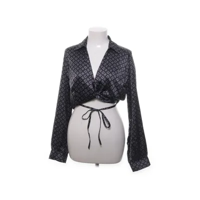 Wrap top (Black, Gray) from Hollister California Polyester