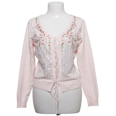 Strickjacke (Pink) von Shein Polyamid, Polyester, Viskose