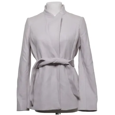 Coat (Beige) from Reiss Cashmere, Polyamide, Polybutylene, Polyester, Viscose, Wool