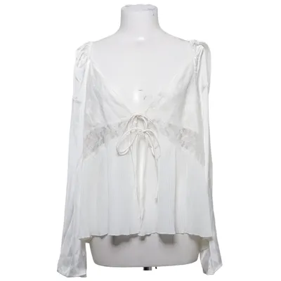 Blus (Vit) från Vero Moda Elastan, Polyamid