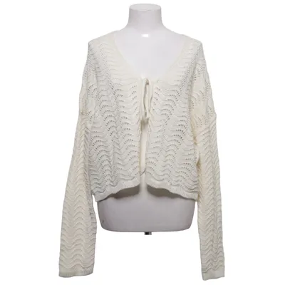 Cardigan (Hvid) fra By Aylin Koenig Økologisk bomuld