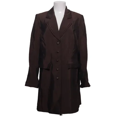 Coat (Brown) from Fashion Line Polyester, Viscose