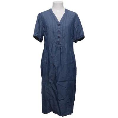 Denim jurk (Blauw) van Collection L. Lyocell