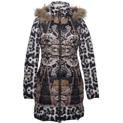 Winter coat (Black, Multicolored) from Sweet Miss Polyester