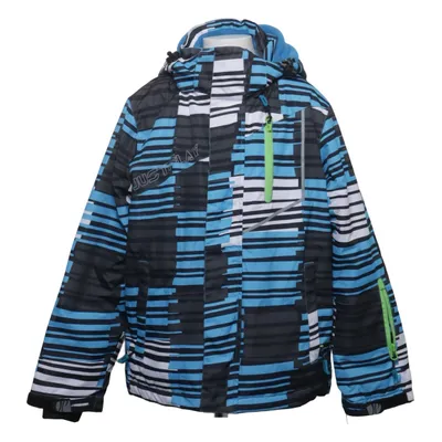 Manteau de ski (Bleu, Noir, Blanc) de Just Play Polyester