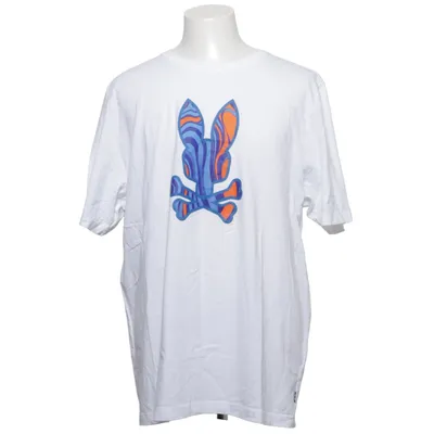 T-shirt (Blanc, Multicolore) de Psycho Bunny Coton