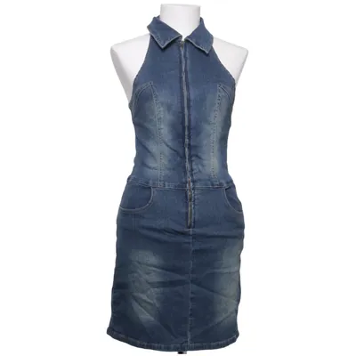 Jeansklänning (Blå) från Shein Bomull, Elastan, Polyester, Viskos