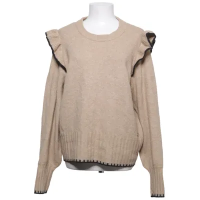 Tröja (Beige, Svart) från Pernilla Wahlgren Design Akryl, Elastan, Polyamid, Återvunnen polyester, Ull