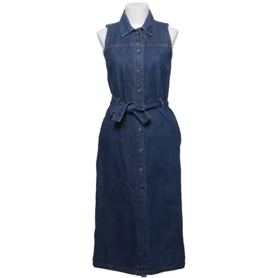 Denim jurk (Blauw) van Mango Katoen