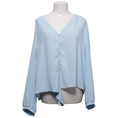 Blouse (Blauw) van ONLY Blue Denim Polyester