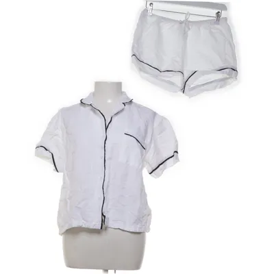 Set (White, Black) from H&M Linen, Viscose