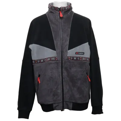 Fleecejacka (Svart, Grå) från Berghaus Elastan, Polyester