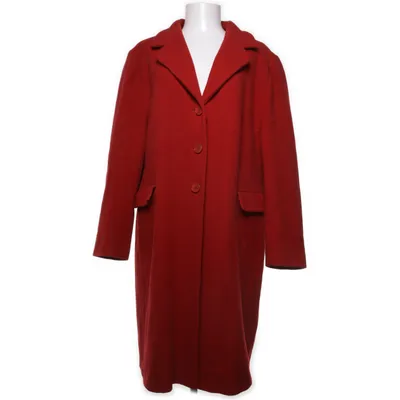 Frakke (Rød) fra Fortunate Kashmir, Nylon, Polyester, Uld