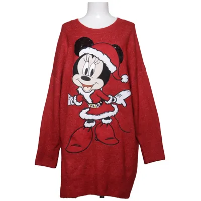 Christmas sweater (Red) from Disney Acrylic, Elastane, Polyamide, Polyester
