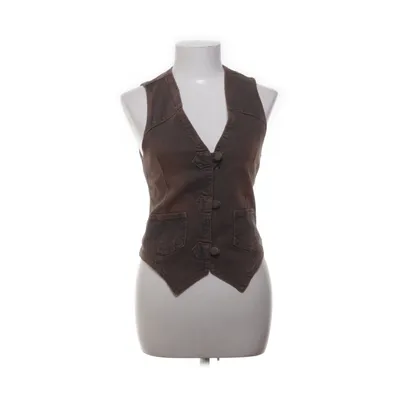 Spijker gilet (Bruin) van Reclaimed Vintage Katoen