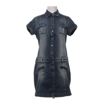 Denim jurk (Blauw) van Denim by Lindex Katoen, Elastaan