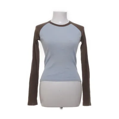 Langærmet t-shirt (Blå, Brun) fra Brandy Melville