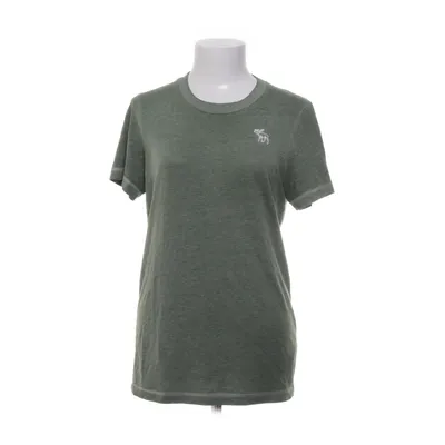 T-shirt (Grøn) fra Abercrombie & Fitch Bomuld, Polyester
