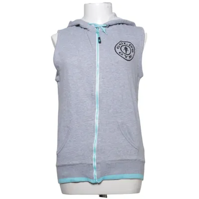 Kortærmet Hættetrøje (Grå) fra Gold's Gym Bomuld, Polyester