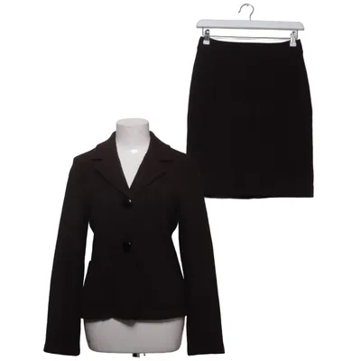 Tailleur jupe (Marron) de Franco Callegari Polyester, Laine