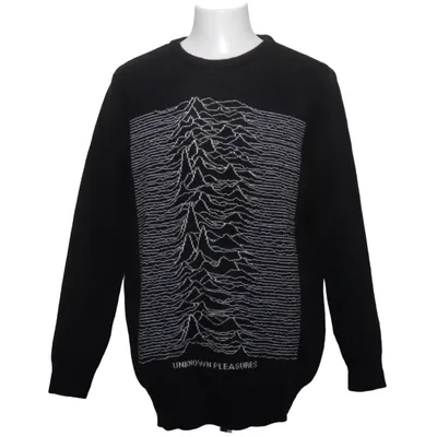 Sweater (Unknown Pleasures) from Midnight Hour Acrylic, Polyamide, Polyester