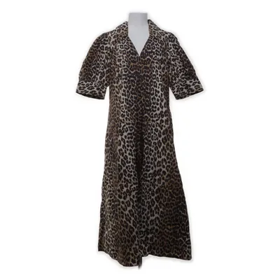 Dress (Brown, Multicolored) from Ganni Organic cotton
