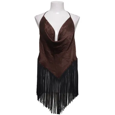 Tanktop  (Brun, Sort) fra NA-KD Viscose