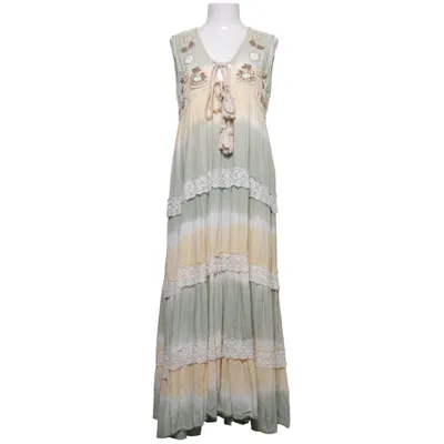 Maxi dress (Green, Beige, Multicolored) from Golden Days Viscose