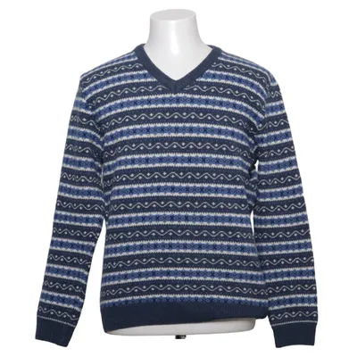 Sweater (Blå, Hvid) fra Oscar Jacobson Polyamid, Uld
