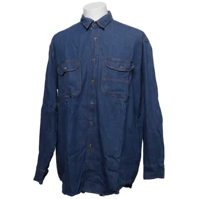Denim blouse (Texas) van Spectator Katoen