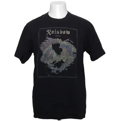 T-shirt (Svart, Flerfärgad) från Fruit of the Loom Bomull