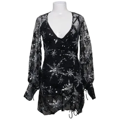 Dress (Black, Silver) from For Love & Lemons Elastane, Polyamide, Polyester