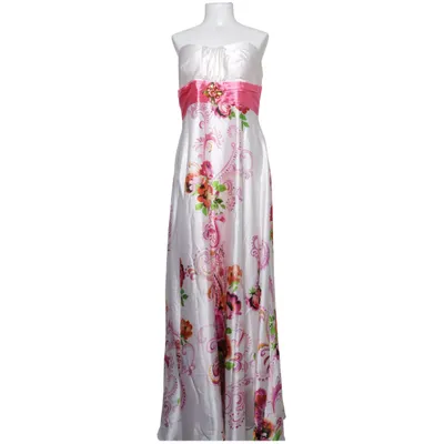 Evening gown (White, Pink, Multicolored) from Ever Pretty Polyester, Viscose