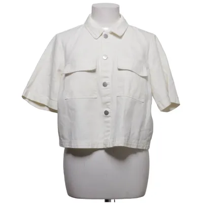 Korte mouwen shirt (Wit) van Vero Moda Denim Katoen